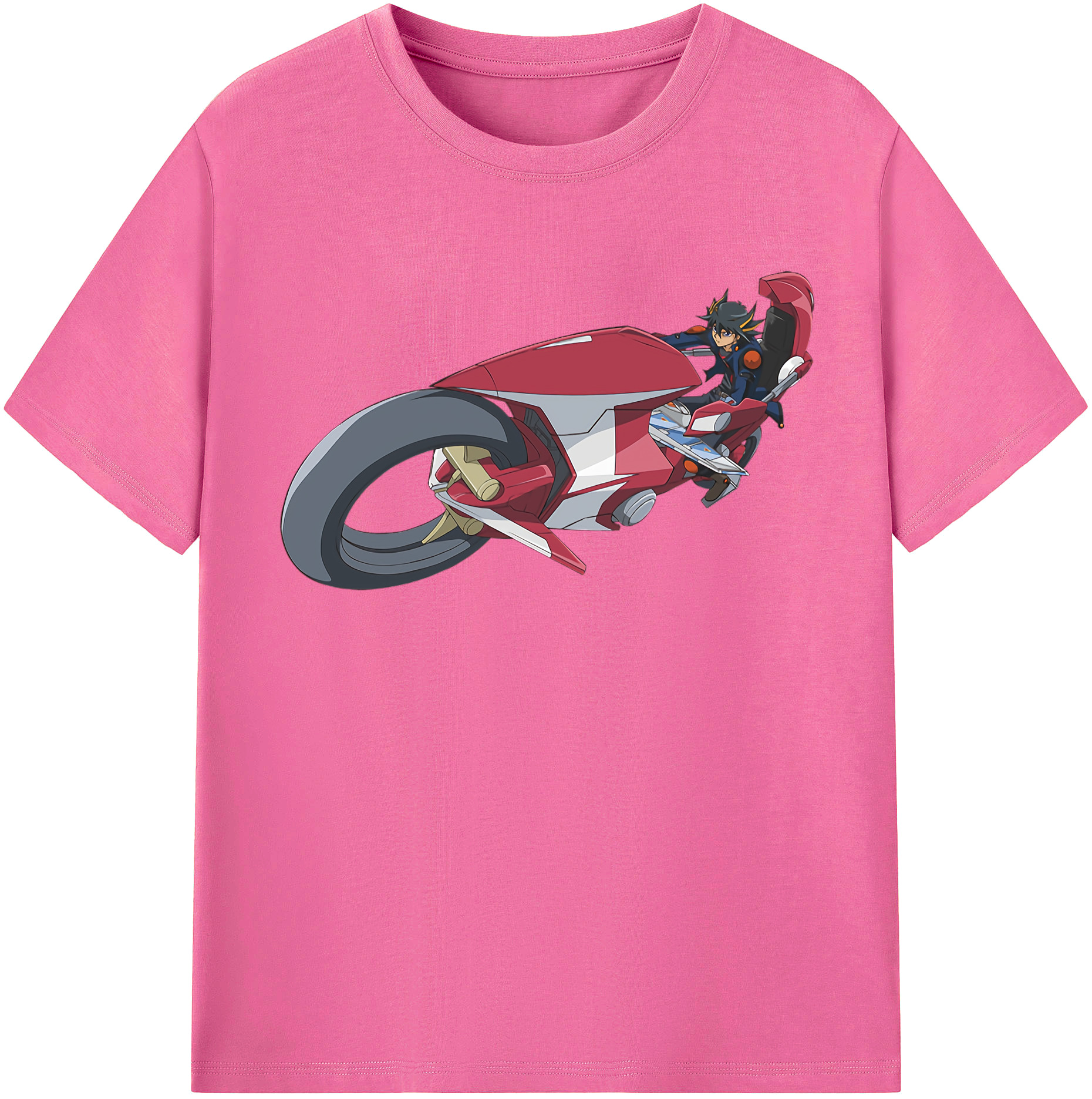 （画像用） 遊☆戯☆王 Yu-Gi-Oh! レディースカジュアルプリントTシャツ（綿100％）